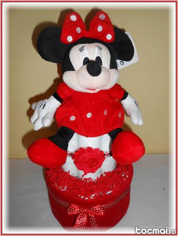 Tort de scutece Minnie Mouse Red