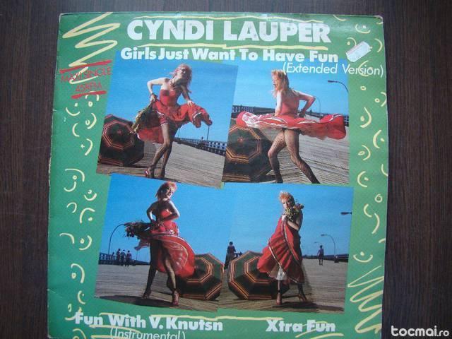 vini Maxi Single Cyndi Lauper ‎Girls Just Want To Have Fun