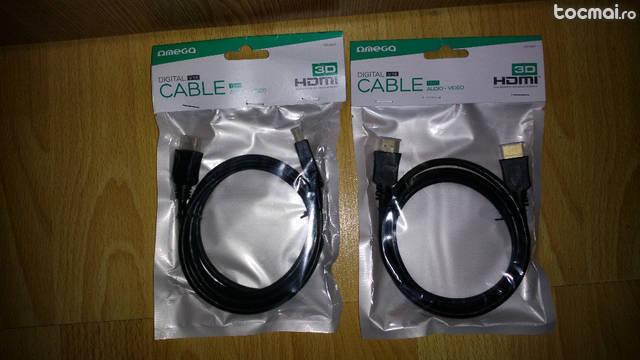 Cabluri hdmi 1. 5m 3d 1080p noi !