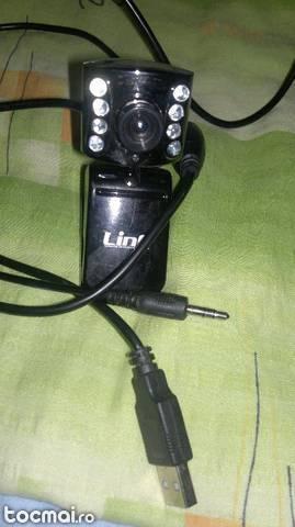 Camera WEB profesionala LINQ cu microfon