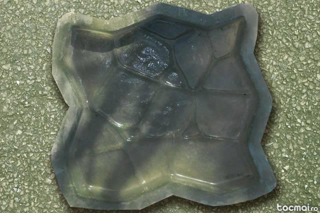 Matrite pavaj (piatra rustica) din fibra de sticla 50x50x6cm