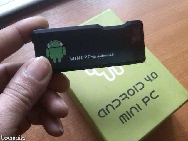 Mini pc android Hd (transforma tv obijnuit in Smart Tv )