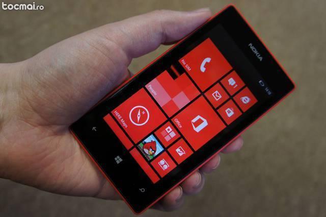 Nokia Lumia 520 Red in garantie