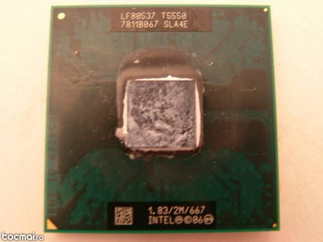 Procesor Intel Core2 Duo T5550 laptop