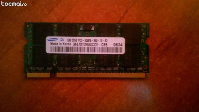 RAM laptop DDR2 2X1GB