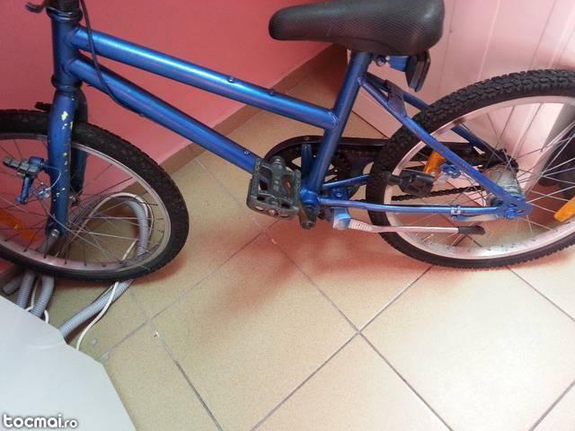 Bicicleta copii albastra import germania