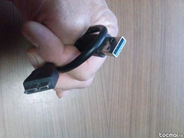 Cablu USB 3. 0- A male - Micro- USB 3. 0 male pentru hdd extern