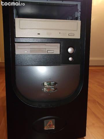 carcasa neagra pentru calculator + Sursa 450W +dvd rom+flopy