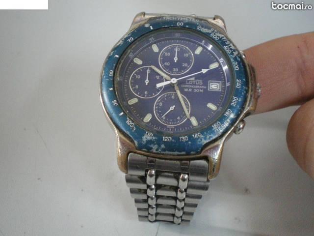 Ceas lotus chronograph w. r. 30m mecanism miyota 0s60