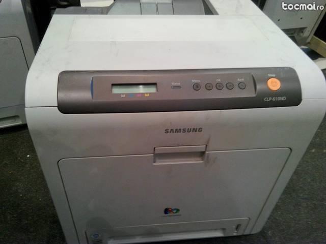 Imprimanta laser color Samsung CLP- 610ND duplex si retea