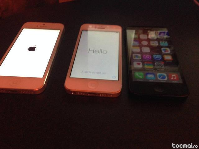 iphone 5, alb, 16 gb, neverlocked, aspect 10/ 10, ca NOU