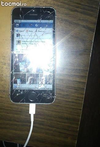 iPhone 5s sticla sparta, functional, negociabil