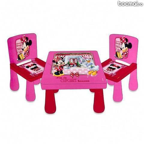 Masuta si scaunele Minnie / Mickey Mouse Disney