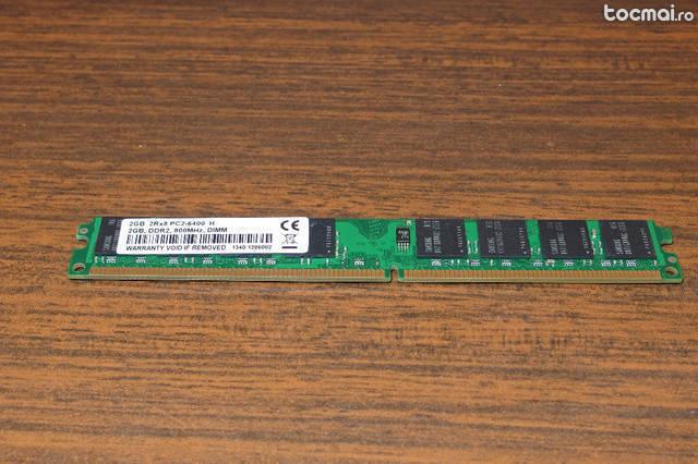 Memorie RAM 1 x 2GB DDR2 800 pentru AMD