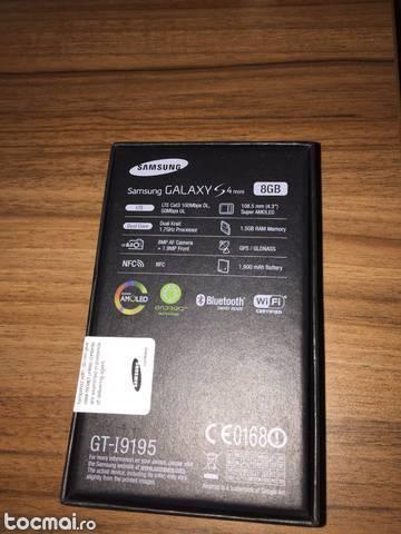 Samsung s4 mini black edition gt- i9195 nou sigilat