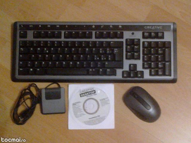 Tastatura si Mouse Wireless