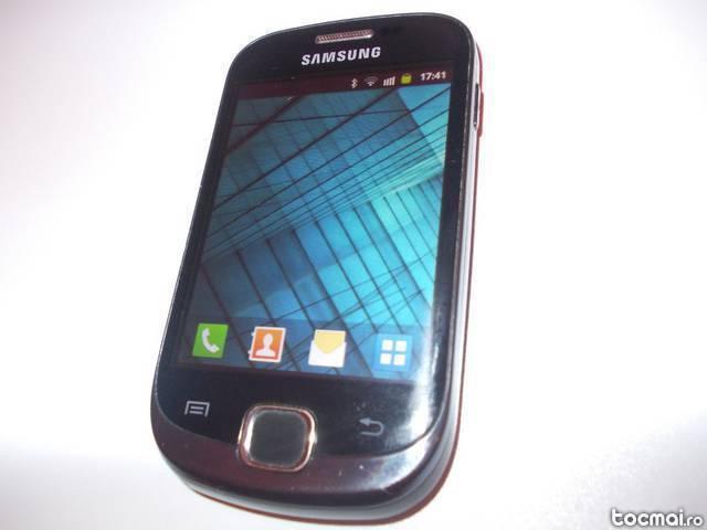 Telefon mobil Samsung S5670 Galaxy Fit Metallic Black