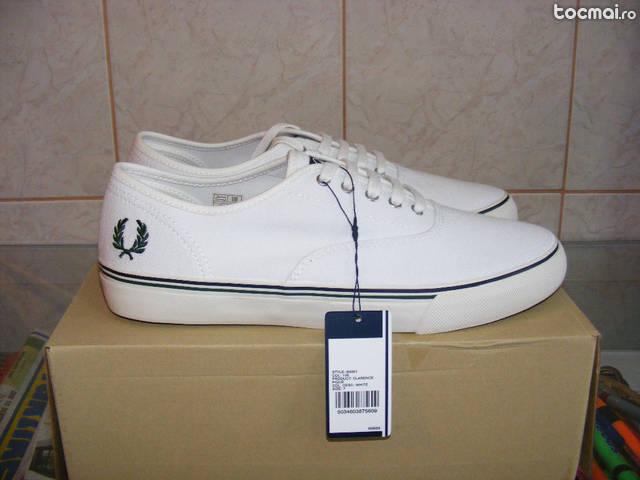 Tenisi fred perry heritage clarence pique plimsolls 40 si 41