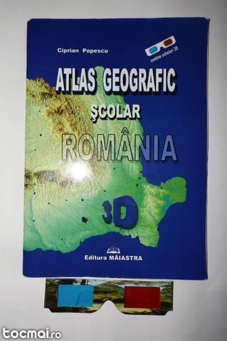 Atlas geografic scolar 3D - Romania