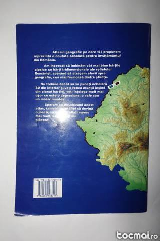 Atlas geografic scolar 3D - Romania