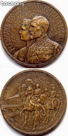 Medalie comemorativa de la incoronarea regelui Ferdinand