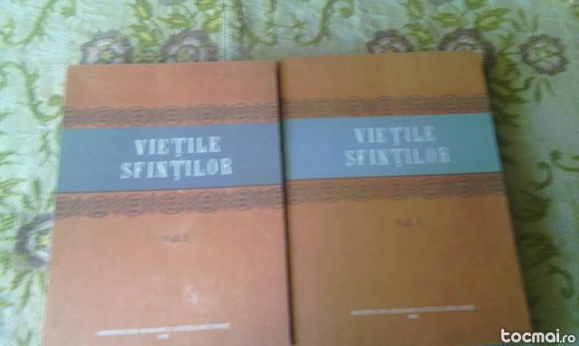 Carti: Vietile sfintilor , vol. 1 si 2, 1992, Romano- Catolica