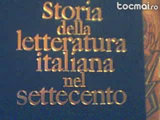 crtea soria della letteratra italiana 1969