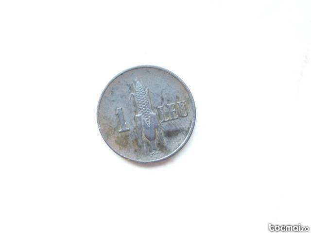 moneda 1 leu 1941 , circulata