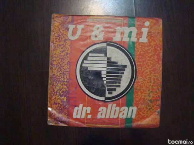 Disc vinil dr. alban u & mi (mic)