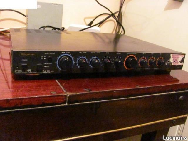 Karaoke rs system da- 222 + statie amplificator