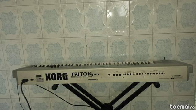 korg triton pro76 sampler