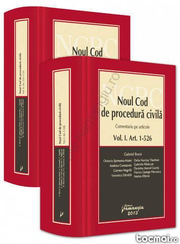 Noul Cod de procedura civila - Gabriel Boroi