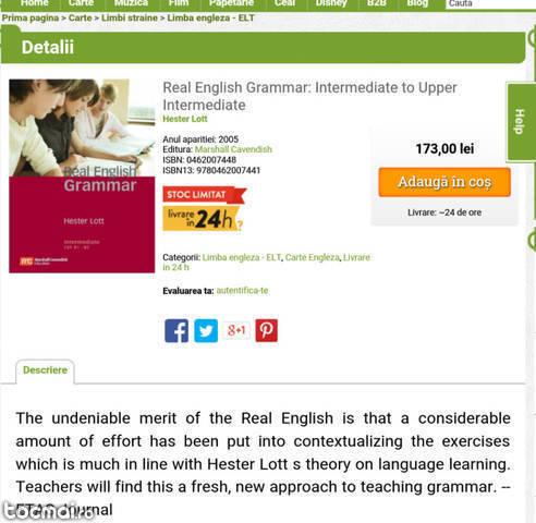 Gramatica limbii engleze- Real English Grammar