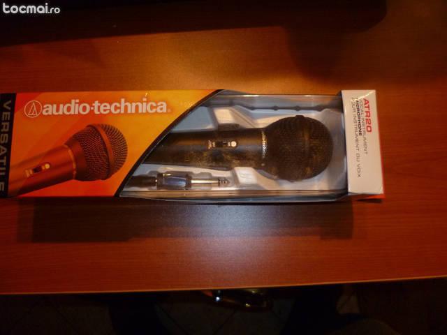 Microfoane audio- technica atr- 20 vocal/ instrument