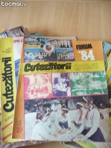 Colectia Revista Cutezatorii iulie 1983 - decembrie 1986