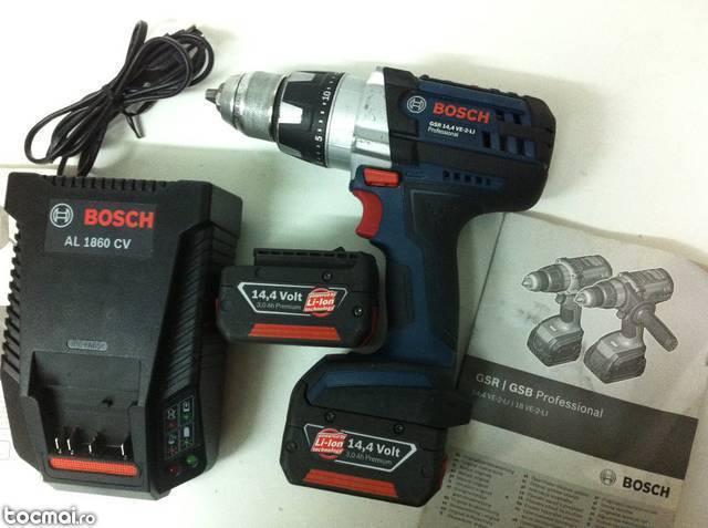 Autofiletanta Marca BOSCH GSR 14, 4 VE- 2- LI Fabricatie 2012