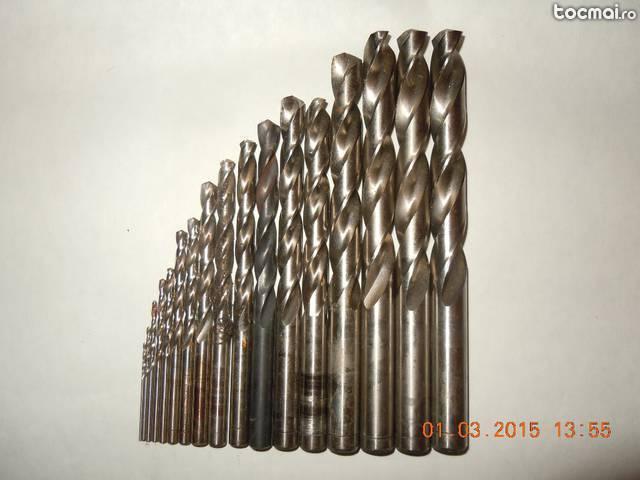 Burghie de cobalt pentru metal