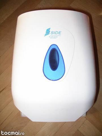 Dispenser rola prosop hartie cu derulare centrala SIDE