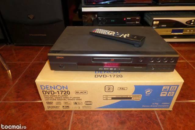 CD, DVD, MP3, DivX, Deck Denon DVD- 1720