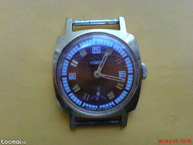 Ceas Popeda functional, rusesc, sovietic, urss, vintage