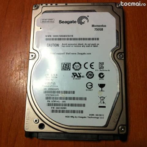 HDD Seagate 750 GB SATA Laptop