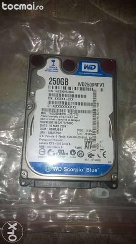 HDD WD Blue 250 GB 720 RPM