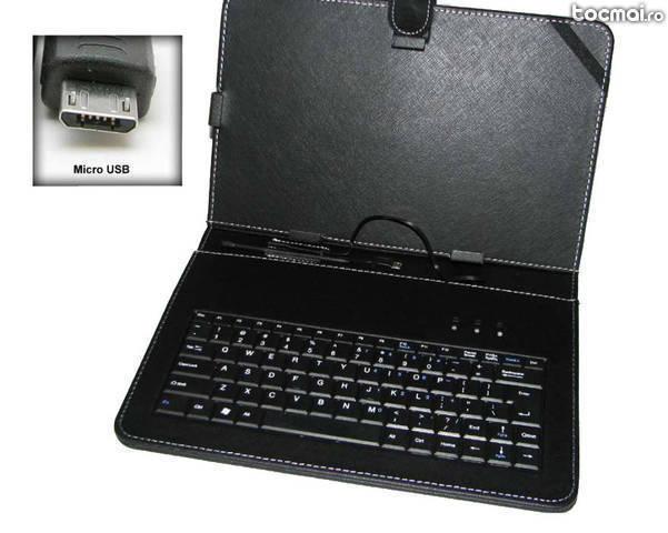 Husa cu tastatura pentru tableta de 10 inch