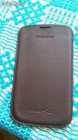 Husa din piele Samsung Galaxy S3 maro
