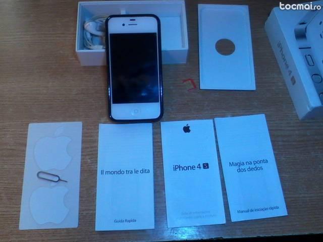 iPhone 4S alb impecabil + !! Cadou !!