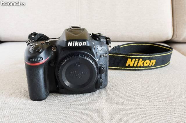 Kit aparat foto Nikon D7100 si obiectiv 18- 300 mm
