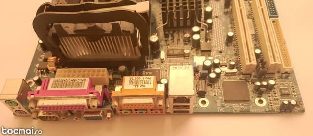 Kit socket 478 - placa de baza + Celeron 2 GHz + 512 DDR