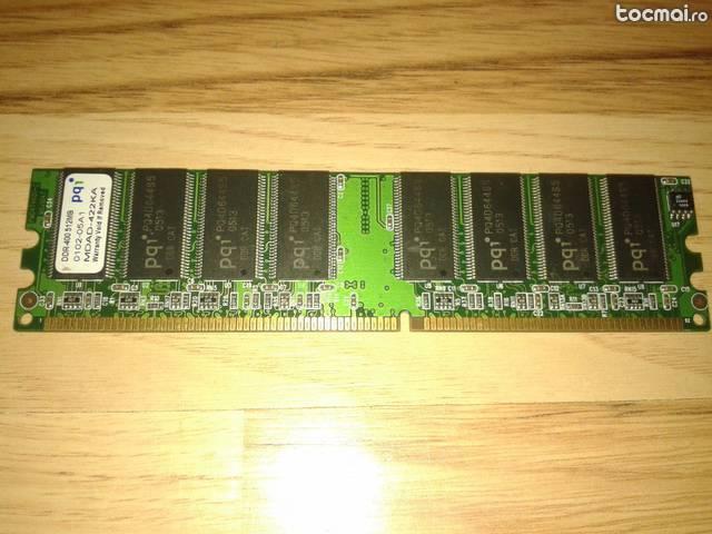 Memorie PC PQI de 512MB DDR1/ 400MHz