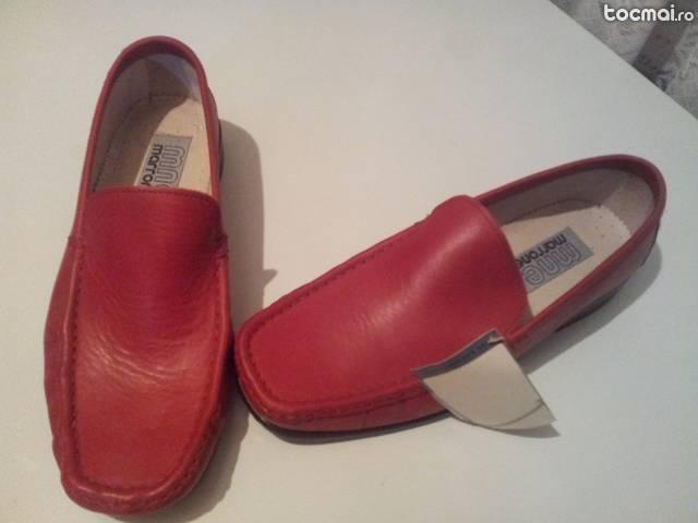 Mocasini 100% piele noi