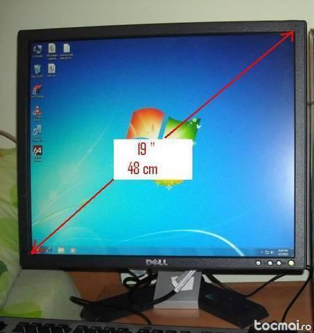 Monitor LCD: Dell model E196 FP (19
